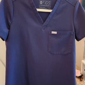 Navy Figs top and bottoms